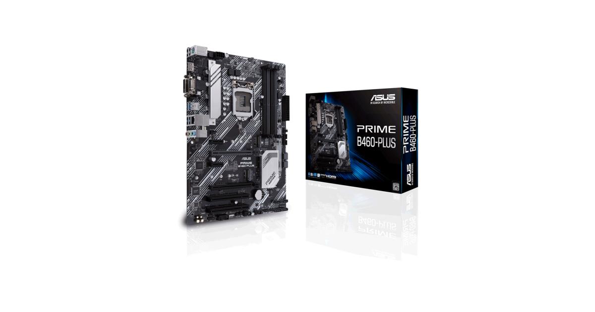 Asus Prime b460Plus ATX motherboard with RGB headers Compu Jordan
